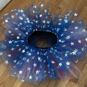 red white and blue tutu